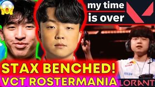 Stax BENCHED by DRX, Marved Retirement?! 😨 VCT Roster Drama