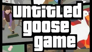 Untitled Goose Game #1 Первый взгляд САМАЯ ВРЕДНАЯ ПТИЦА НА СВЕТЕ но нам весело Новая игра в ps plus