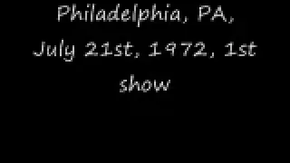 The Rolling Stones Gimme Shelter 1972 Philadelphia Shows