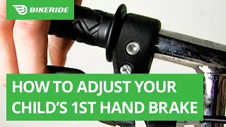 How to Adjust Your Child’s 1st Hand Brake