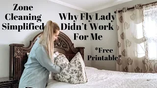 WHAT IS THE FLY LADY SYSTEM?-WHY IT DIDN'T WORK FOR ME AND HOW I SIMPLIFIED IT-FREE PRINTABLE