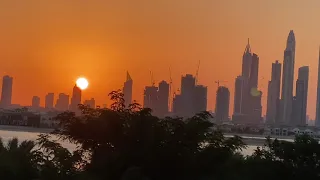 Рассвет в Дубае