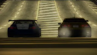 NFS-MW BMW M3 GT vs Blacklist 14 Taz