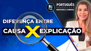 Diferença entre causa X explicação