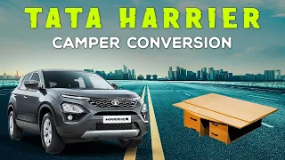 Tata Harrier Camper Conversion for Overlanding - 4K Video Hindi | हिन्दी