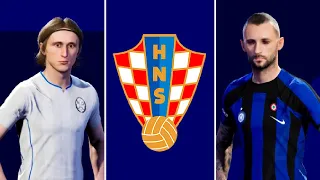 eFootball 2023 croatian FACES