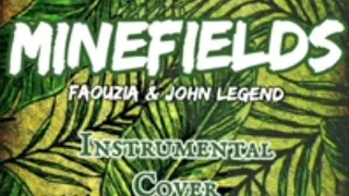 Minefields - Faouzia & John Legend. Instrumental cover (SAPE)  by Alif Fakod + Lyric