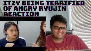 itzy being terrified of angry ryujin reaction | ITZY Ryujin Reaction