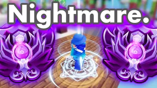 I Got NIGHTMARE RANK... (Roblox BedWars)