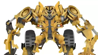 Constructicon SCRAPPER Transform - Short Flash Transformers Series