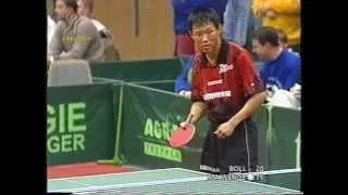 Tischtennis Bundesliga: Ma Wenge vs Timo Boll April 1999