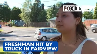 Reynolds HS freshman hit by truck in Fairview, dog killed