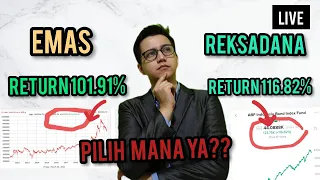 INVESTASI EMAS VS REKSADANA