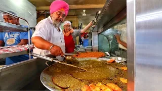 PALAK Chaap, RARHA Nutri, AMRITSARI KULCHE at SARDARJI Dhaba | Indian Street Food Punjab