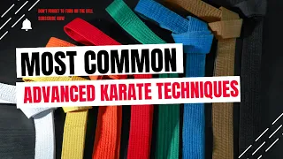 From Beginner to Black Belt: Essential Advanced Karate Techniques!