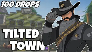 100 Drops - [Tilted Town]