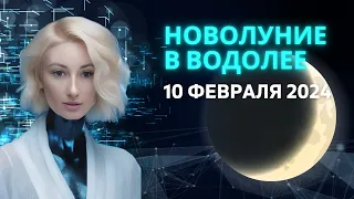 НОВОЛУНИЕ 🌑 В ВОДОЛЕЕ ♒: 10 ФЕВРАЛЯ 2024 ГОДА | ПРОГНОЗ для ВСЕХ ЗНАКОВ ЗОДИАКА