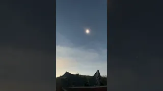 The #eclipse totality over a derelict barn in Vermont