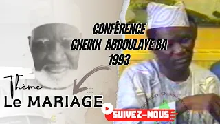 #soninkara La toute premiere conférence VIDEO 1993 du Pr Abdoulaye BA thème: LE MARIAGE