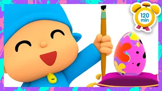 🔍POCOYO em PORTUGUÊS do BRASIL - Em Busca Dos Ovos de Páscoa 120 min DESENHOS ANIMADOS para crianças