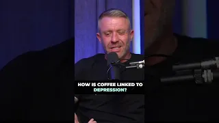 How is coffee linked to depression?