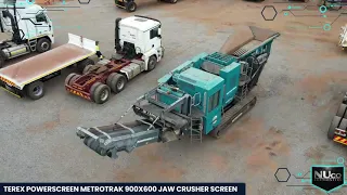 TEREX POWERSCREEN METROTRAK 900X600 JAW CRUSHER SCREEN | NUco Auctioneers