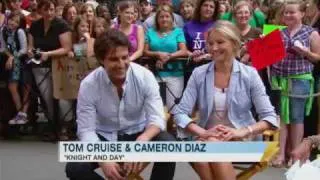 Tom and Cameron on 'Knight and Day'