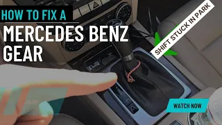 How to Release a Mercedes Benz Gear Shift Stuck in Park