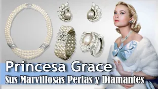 Grace Kelly y sus maravillosas perlas y diamantes