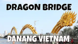 First day in DANANG Vietnam: Love LOCK & Dragon Bridge