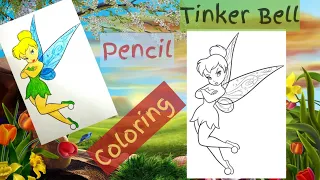 Coloring Tinker Bell | @kimmiTheClown | @MagicFingersArt | @colortv5896
