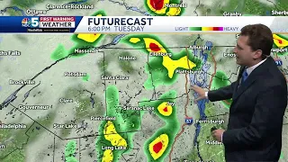 Video: Warm and dry Monday, storms possible Tuesday (5-19-24)