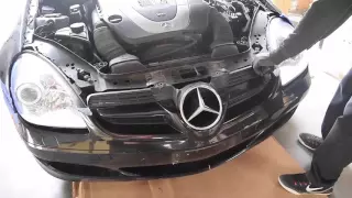 USR 05-10 MBZ SLK-Class R171 DEPO Headlight Installation