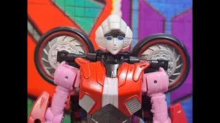 Custom Review of the Transformers Legacy United Movie Universe Arcee
