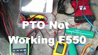 Ford F550 Upfitter PTO Not Working..??