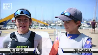 2020 Musto Australian Optimist Nationals Day 1 - Team racing