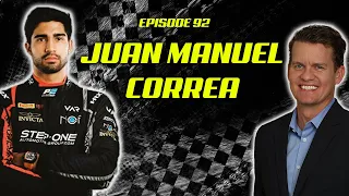 F1 Prospect and Brutal Crash Survivor Juan Manual Correa - Episode 92