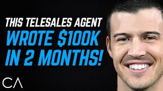 This Telesales Agent Wrote OVER $100,000 In Only 2 Months!