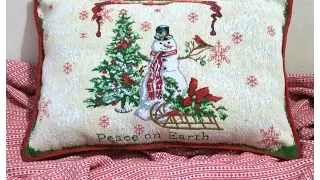 EASY NO SEW DOLLAR TREE PLACEMAT PILLOWS