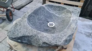 Каменная раковина своими руками раковина из камня гранит stone sink