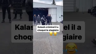 Kalash Criminel choque le stagiaire 🤯🤣 #kalashcriminel #stagiaire #rap #clip #cliprap #exclurap