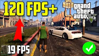 ✅GTA 5 lag fix low end pc | Gta 5 lag fix no graphics card | GTA 5 Lag fix 2GB Ram,8GB Ram fps boost