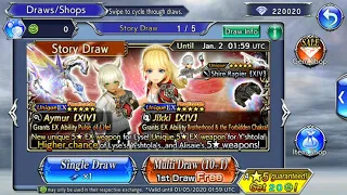 DFFOO GL Story Draw: Free multi draw for Y'shtola and Lyse