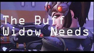 The Buff Widow Needs