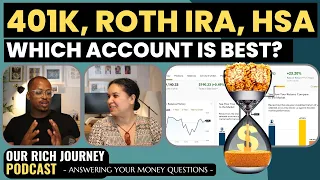 401K, Roth IRA, & HSA - Which Investment Account Is the Best Account for Growing My Wealth? - Ep. 11