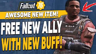 NEW Fallout 76 Ally Has a HIDDEN BUFF!