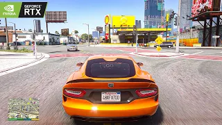 GTA 5: REAL WORLD ENVIRONMENT - RTX 3090 OC Ray Tracing Ultra Graphics Gameplay