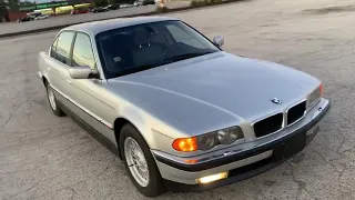 2000 BMW 740il walk around