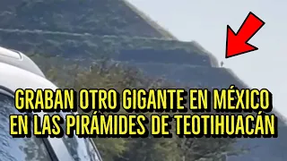 Graban otro gigante en México en las pirámides de Teotihuacán