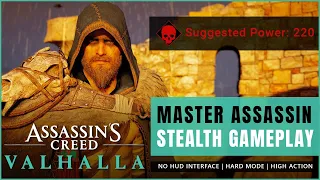 Assassin's Creed Valhalla Gameplay Master Assassin No Hud | Hard Mode | Thieves Warren